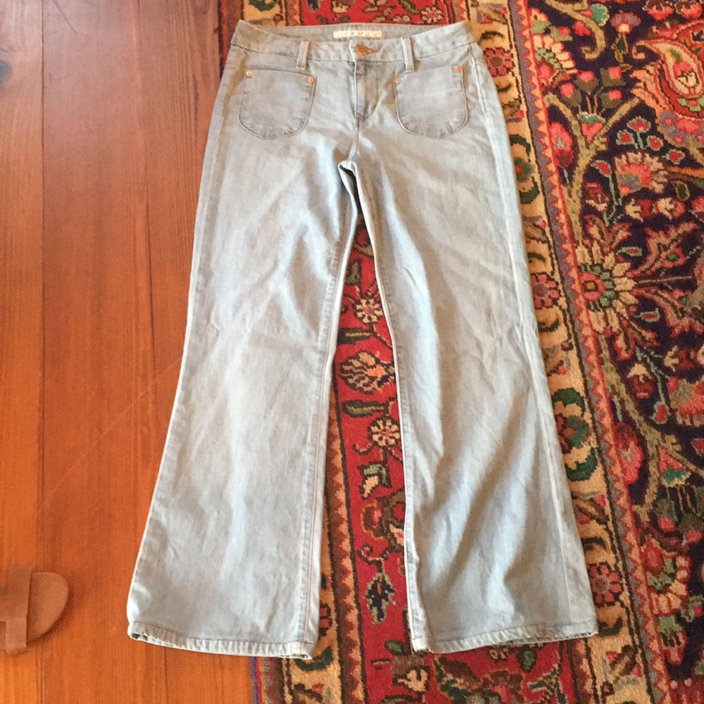Jeans Joe’s w27 light denim bellbottoms Vintage